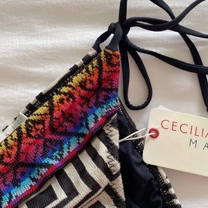 Cecilia Prado Mare Óptico tie side Brazilian Bikini Bottom